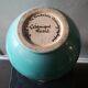 Large vase ceramic signed turquoise blue vallauris Ricard, around 1960.