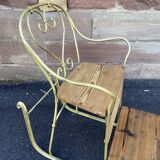 Sled double sled alsace 1900s