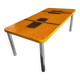 Coffee table attributed to Juliette Belartie – Epoxy resin – Around 1970