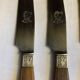 Lot of horned cheese knives