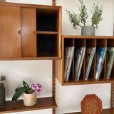 Set "Royal System" 4 teak columns by Poul Cadovius 1970