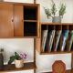 "Royal System" set of 4 teak columns, by Poul Cadovius 1970