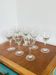 7 chiseled water glasses from the 20s/30s