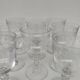 8 large Baccarat crystal glasses, early 20th century.