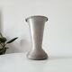 Antique aluminum cemetery vase
