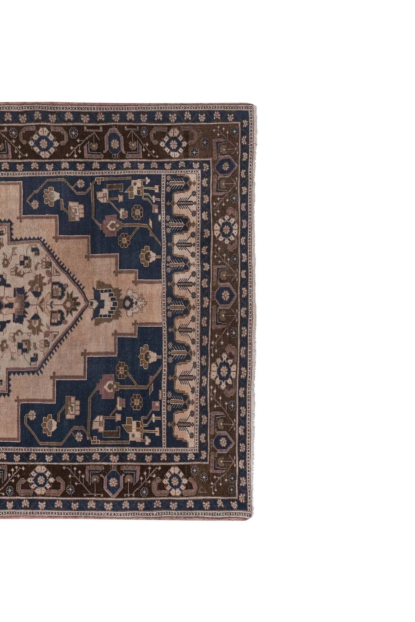 Vintage Turkish rug handmade 194x320 cm