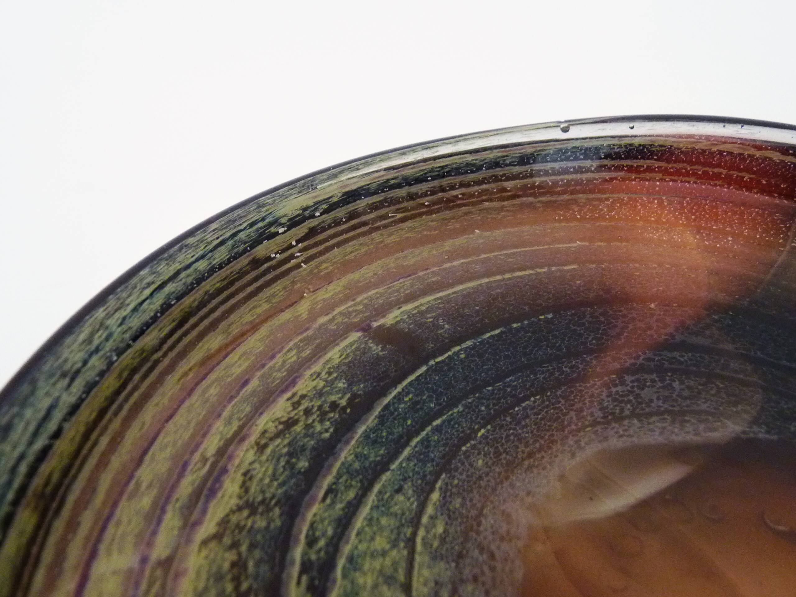 Master glassmaker cup Mr Morin Dieulefit Biot 11/28/1984