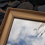 Old gilded mirror