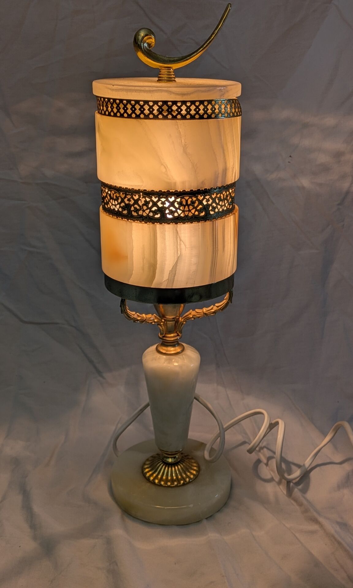 Lampe en marbre