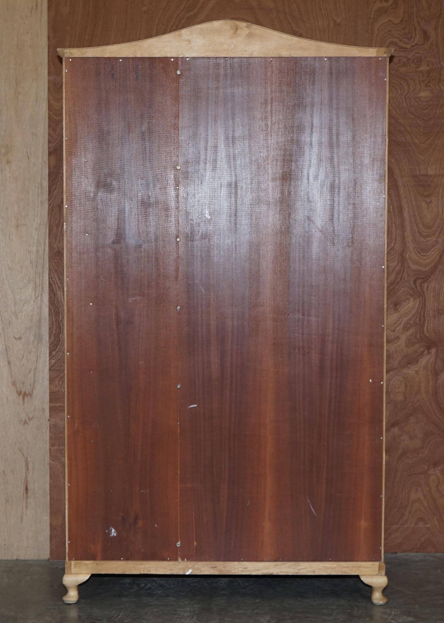 Light walnut cabinet from the 1940s