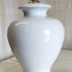 Lamp base in Limoges porcelain - mid 20th century