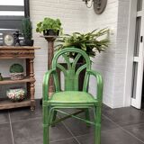 Rattan armchair