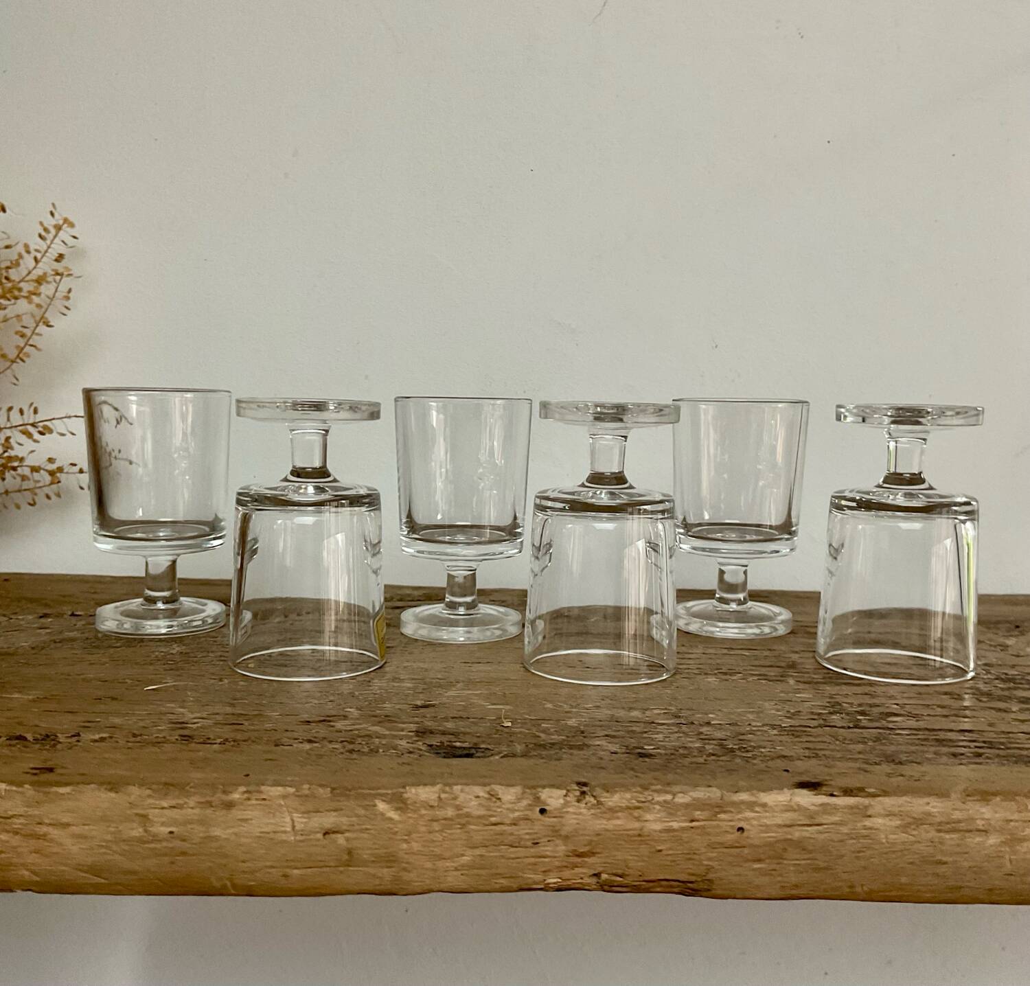 6 LUMINARC liqueur glasses