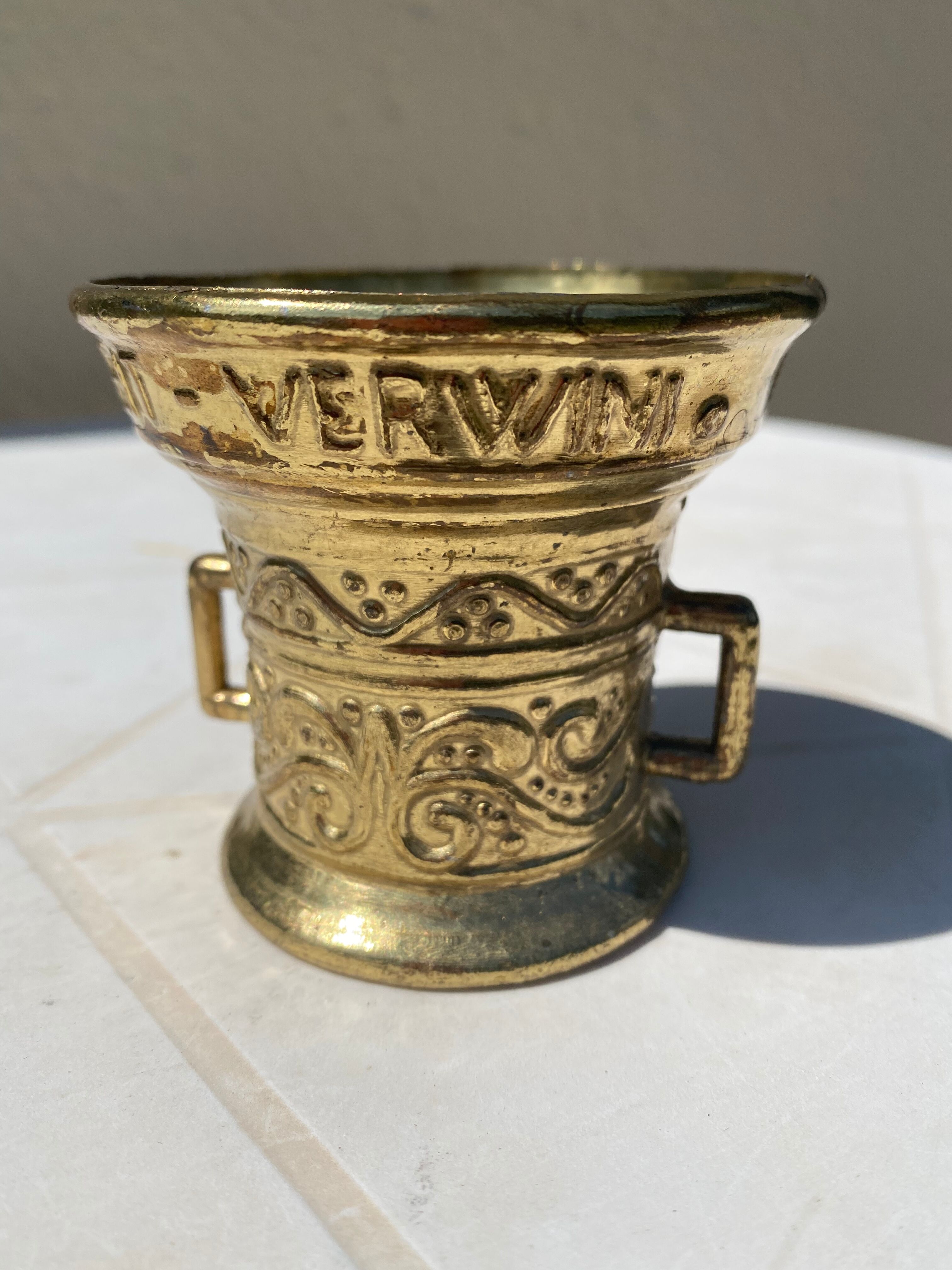 Mortar neit verwini brass