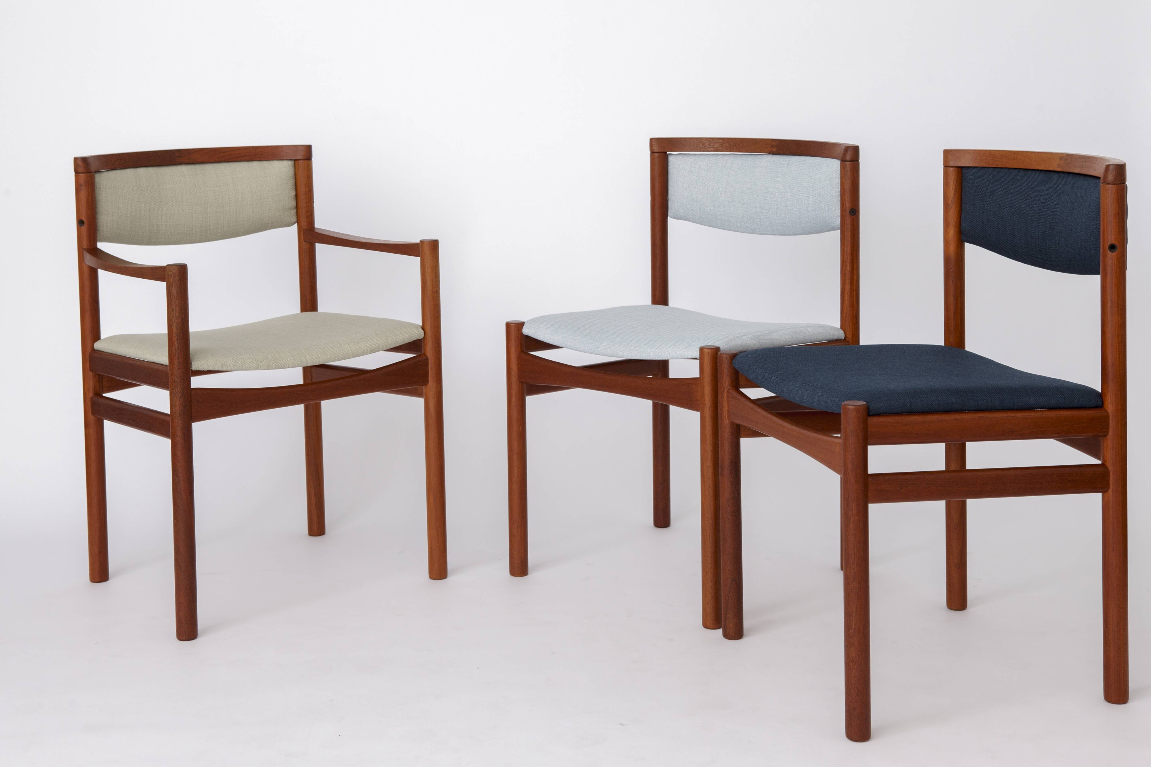 5 Dining Chairs 1960s by SAX, Denmark Teak