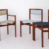 5 Dining Chairs 1960s by SAX, Denmark Teak