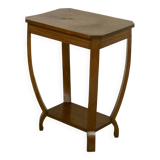 Art deco curved wood pedestal table ref bagatelle.