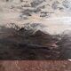 Tableau huile composition moderne