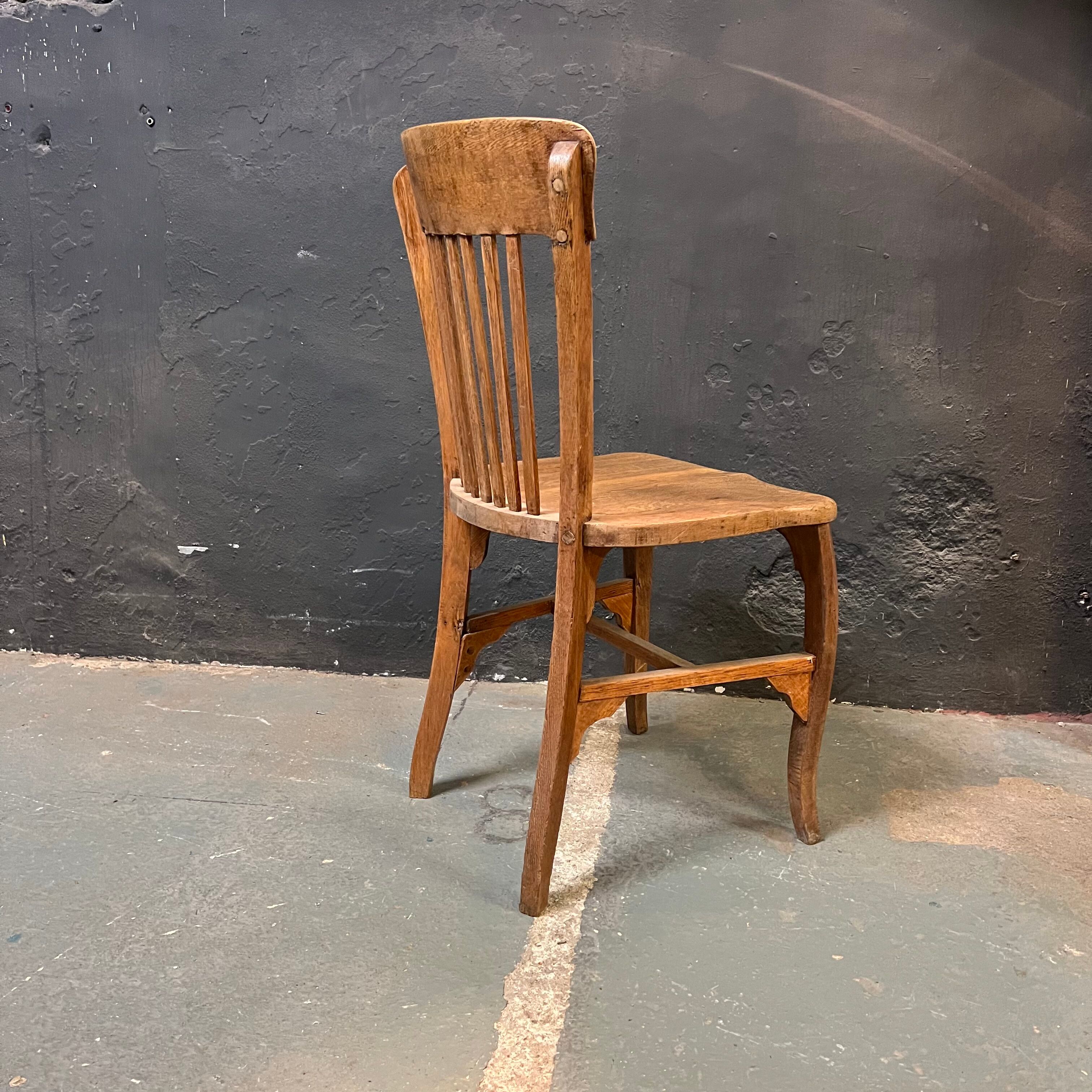 Office chair early XXth oak