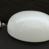 Two plafonniers in opaline of annees 60/70