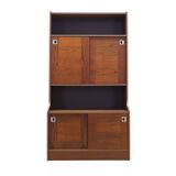Oak bookcase, Danish design, 1970s, production: Denmark