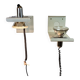 Squadra, Wall Sconces by Ezio Didone for Valenti, 1970s