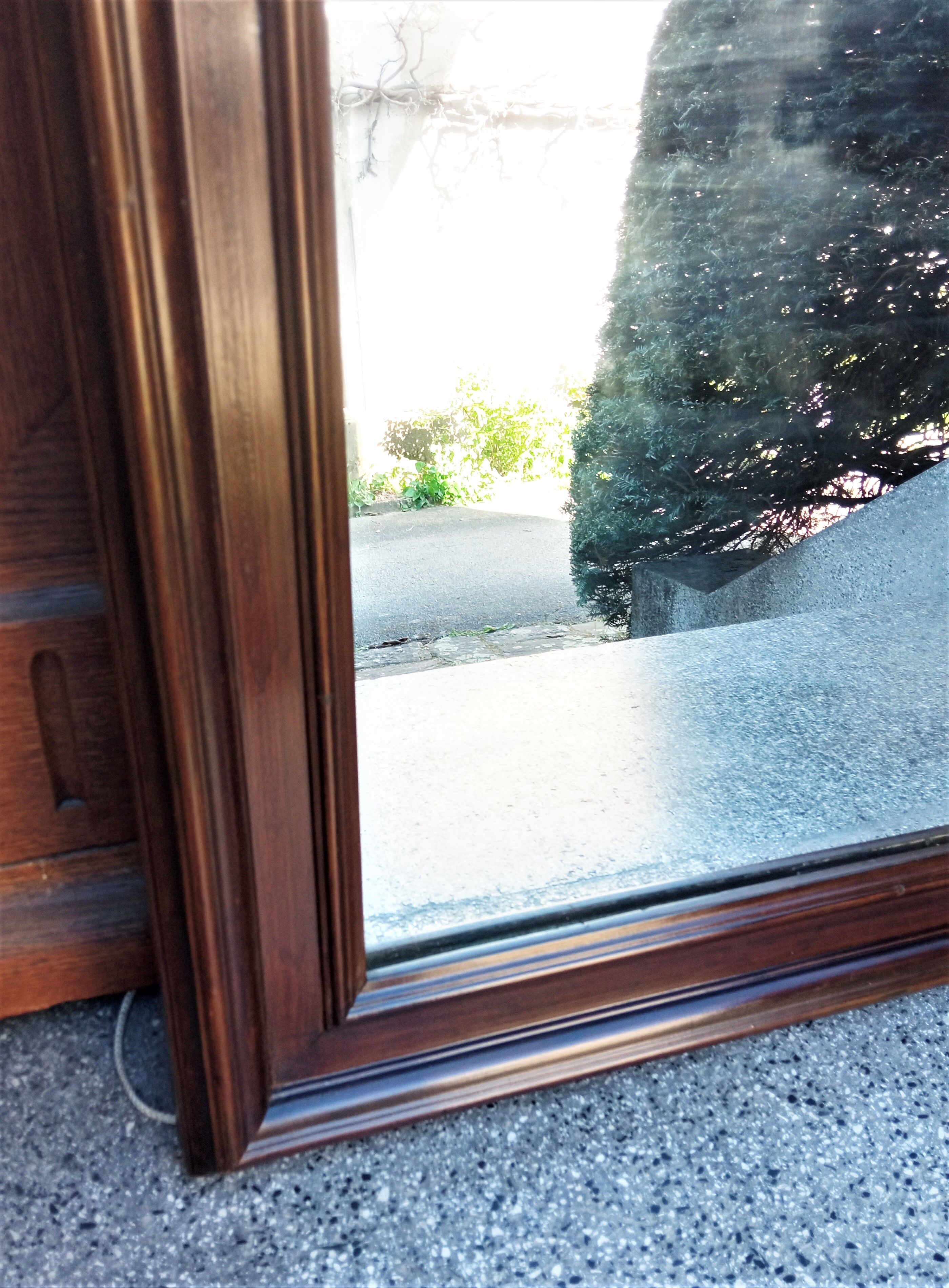 Arched mirror of napoleon III period and style - 82 x 55 cm