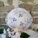 Antique iron earthenware dish