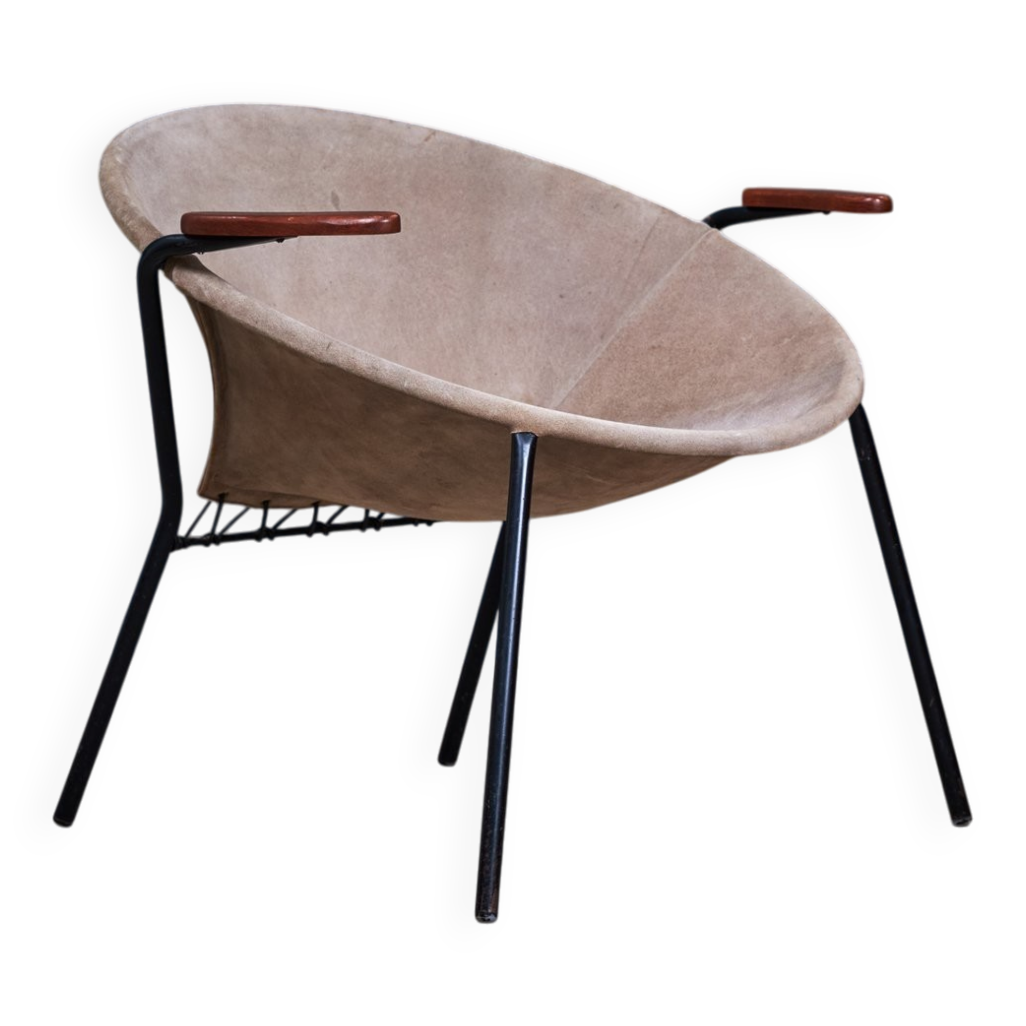 Vintage Balloon Chair by Hans Olsen, Denmark, 1960s