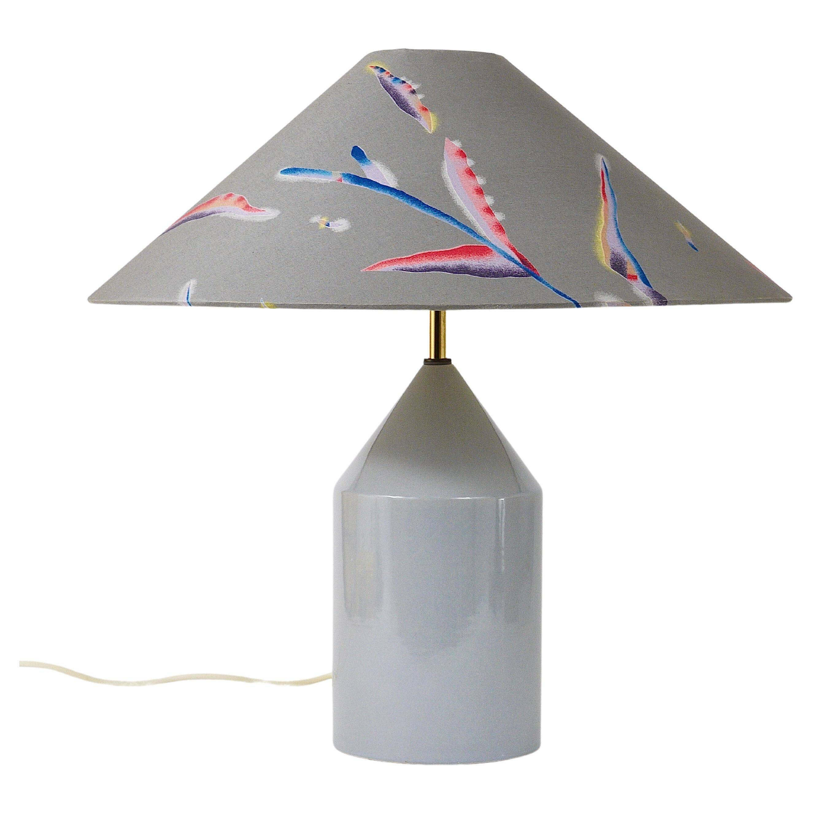 Post-modern coloured table lamp, Italy, 1980s