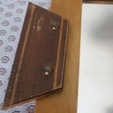 Mirror tray and wood