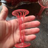 6 mouth-blown twisted glasses from 1925, Germany