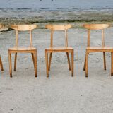 5 chairs by Thibault Desombre, 1990