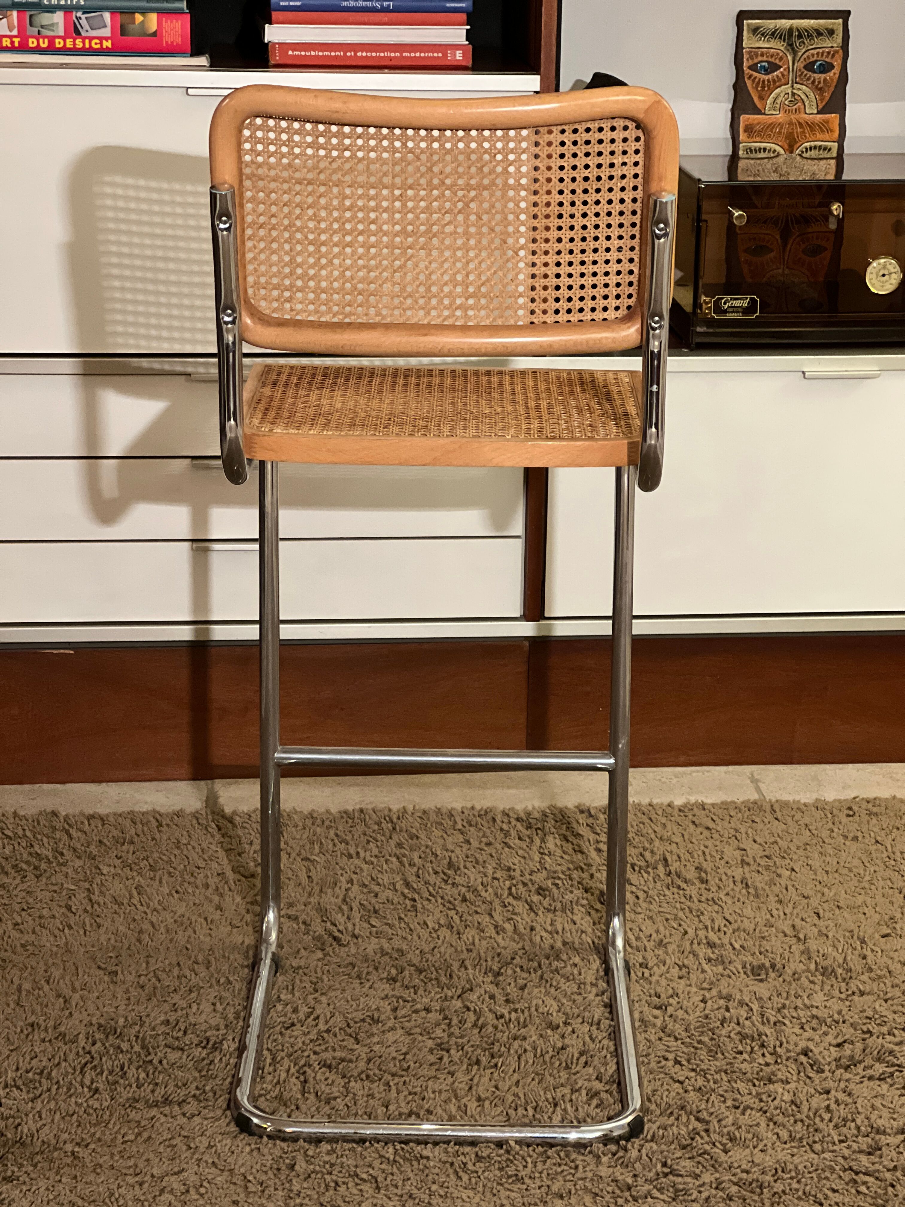Bar stool model S32 Marcel Breuer Edition 1980
