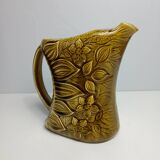 Pichet bistro barbotine Sarreguemines no. 6204