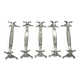 5 knife rests, "Chrysanthemum" model, from Maison Christofle