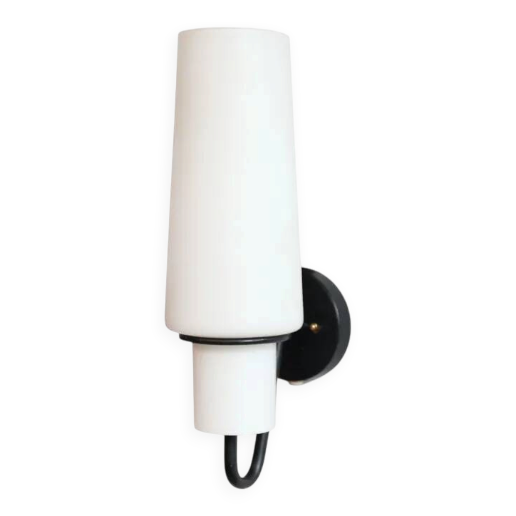 Raak glass torch wall lamp model C-1517