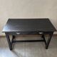 Black table with 2 drawers