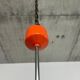 Orange lustre model 81501 by Josef Hurka for Napako
