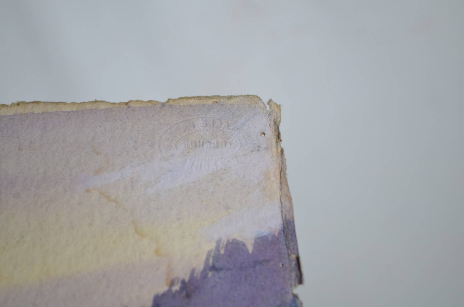 Georges Planes (1897-1977) Valley Landscape, Riverbank (double-sided)