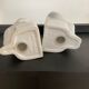 Pair of vintage porcelain bookends
