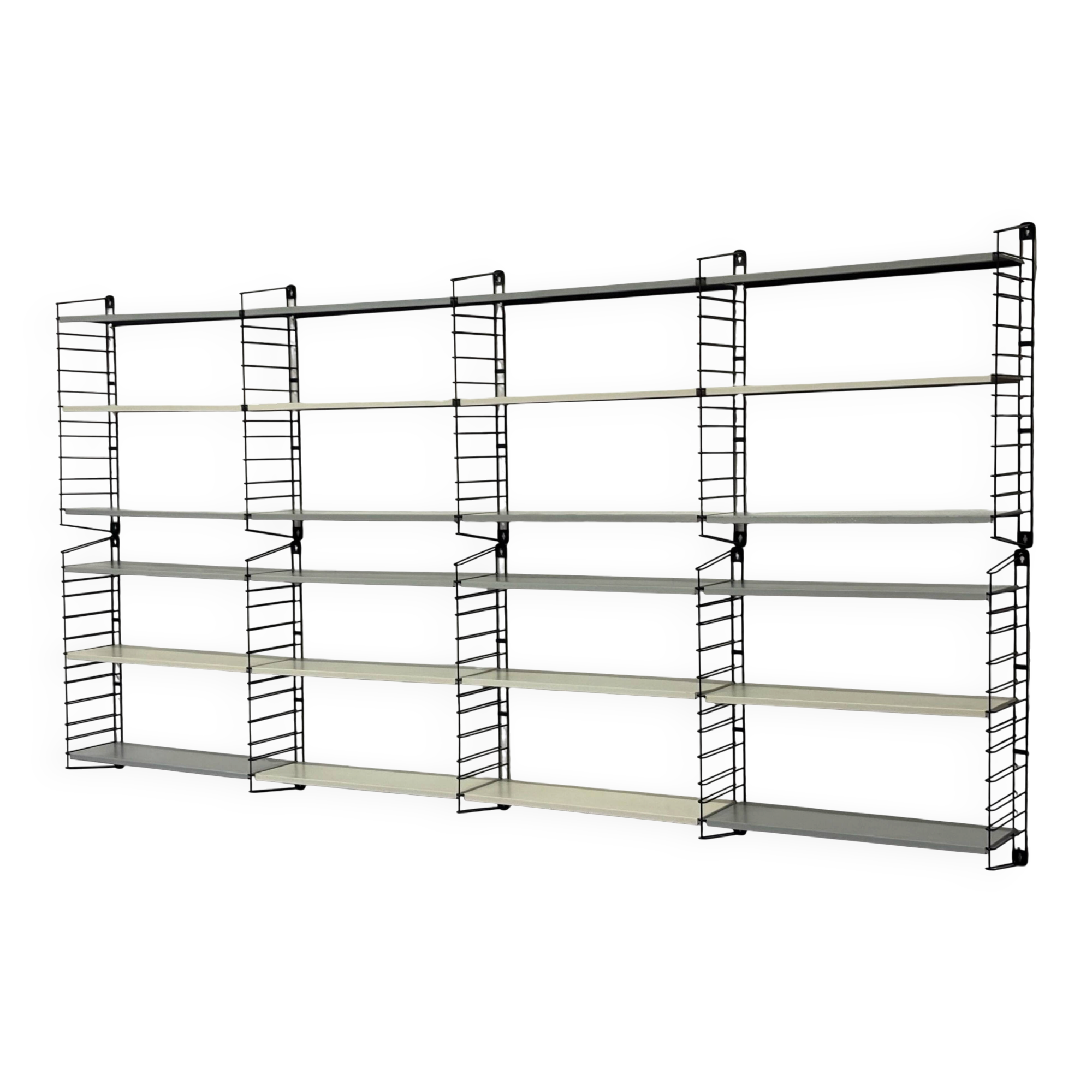 Vintage XXL Tomado Holland Wall Unit Shelving unit Modular 1960 Design