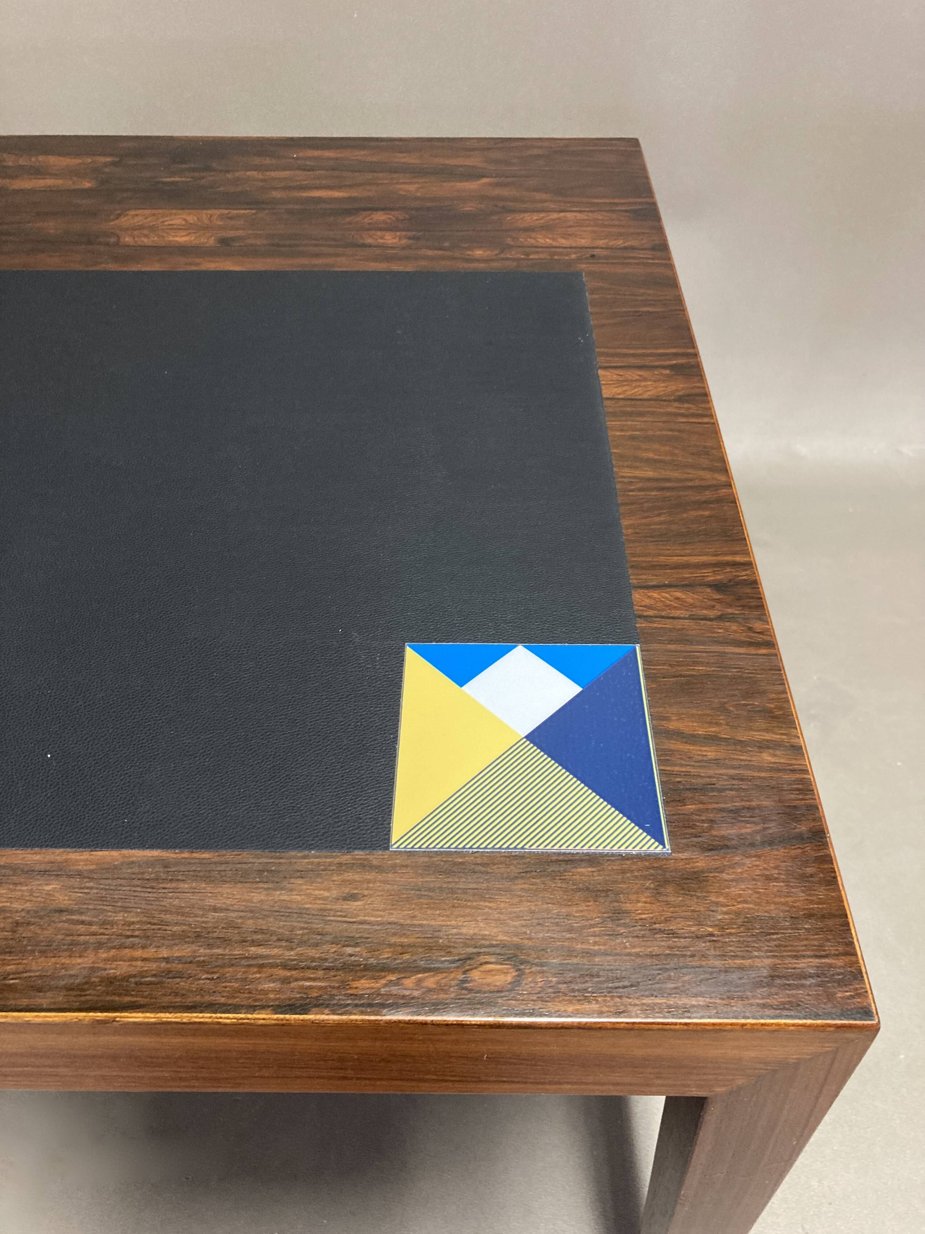 Table basse design scandinave 1950 "Severin Hansen".