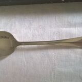 Box of 12 forks and 12 tablespoons in silver metal