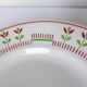 Vintage round porcelain serving dish