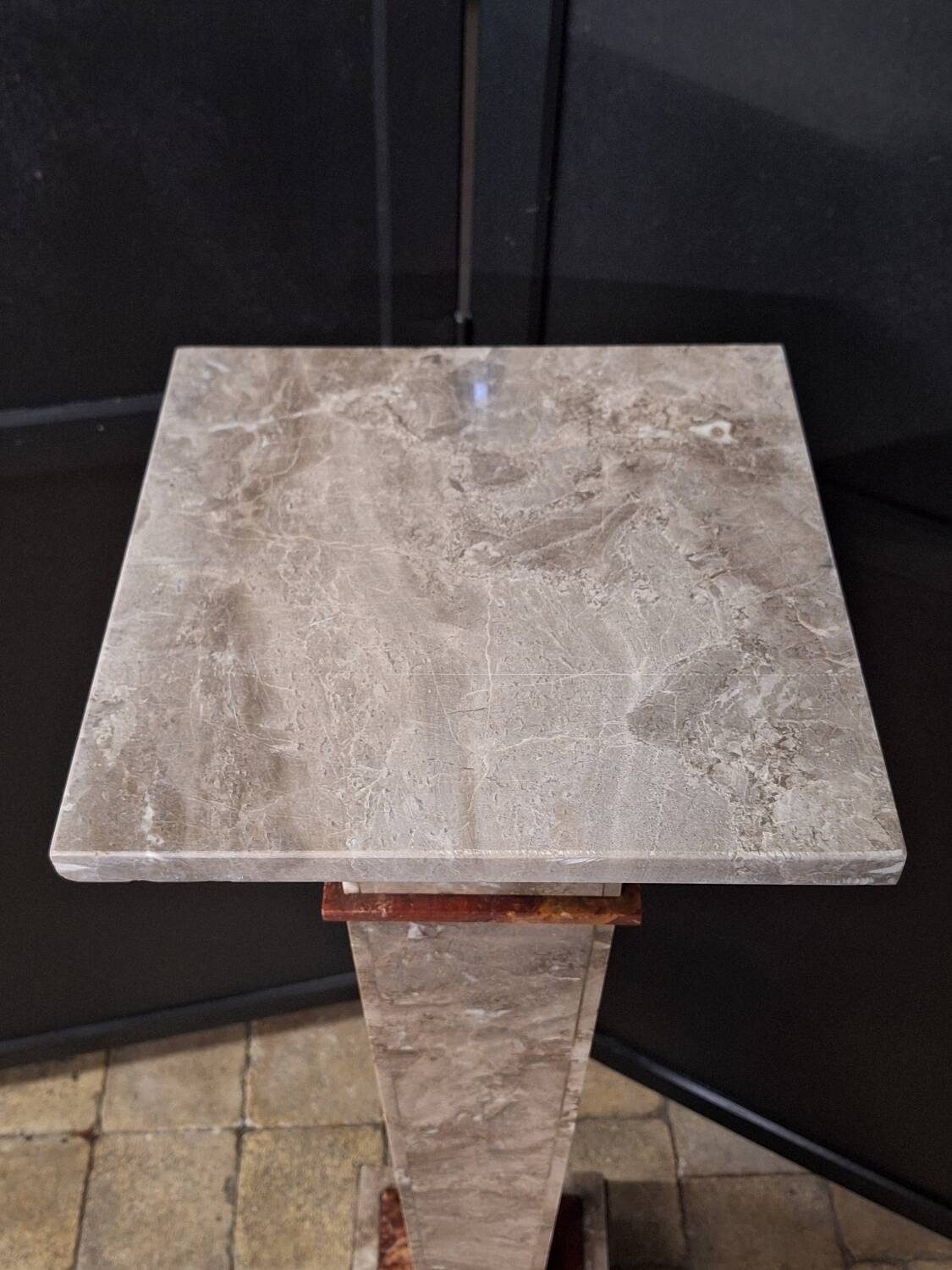 Art Deco marble column