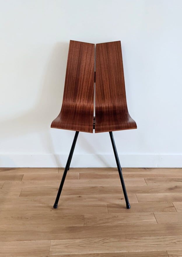 Set of 6 chairs Hans Bellmann model GA