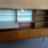Vintage 1960 Scandinavian teak sidebar Cabinet
