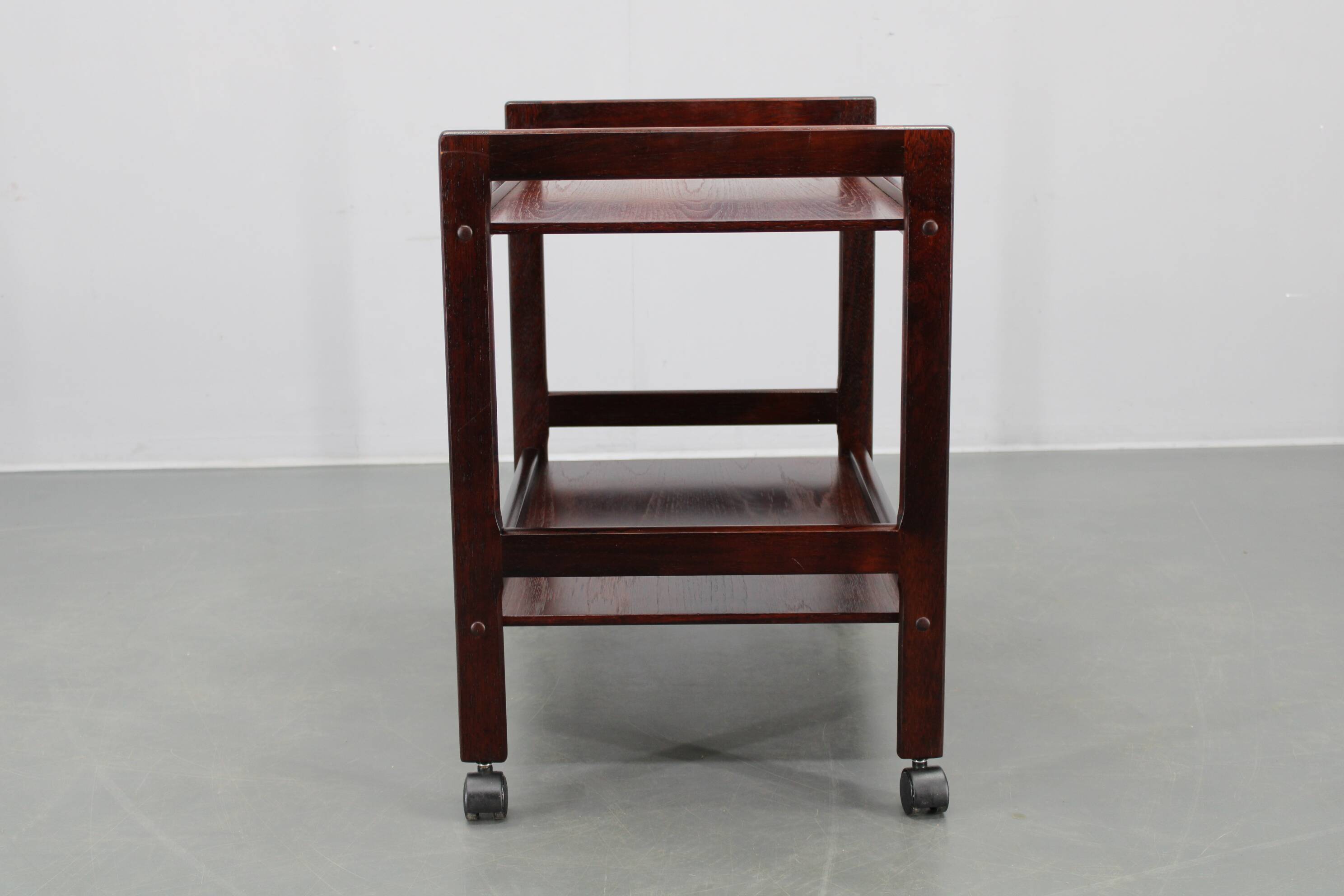 1970s Scandinavian teak serving cart by Brdr Furbo Spøttrup