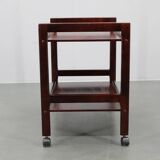 1970s Scandinavian teak serving cart by Brdr Furbo Spøttrup